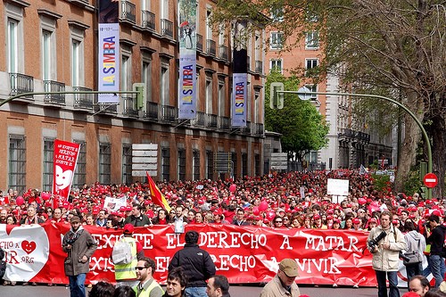 Pochod pro ivot Madrid