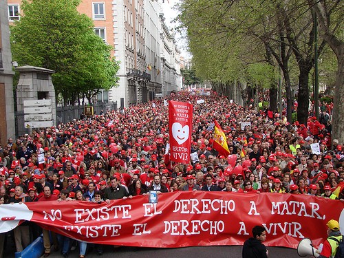 Pochod pro ivot Madrid