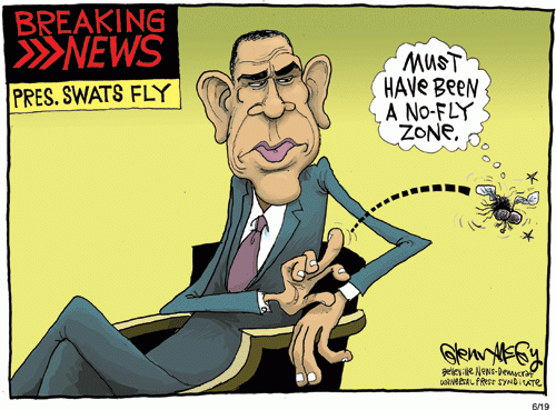 Obama a moucha