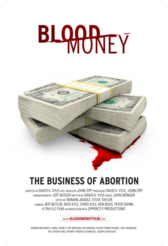 Blood Money plakt