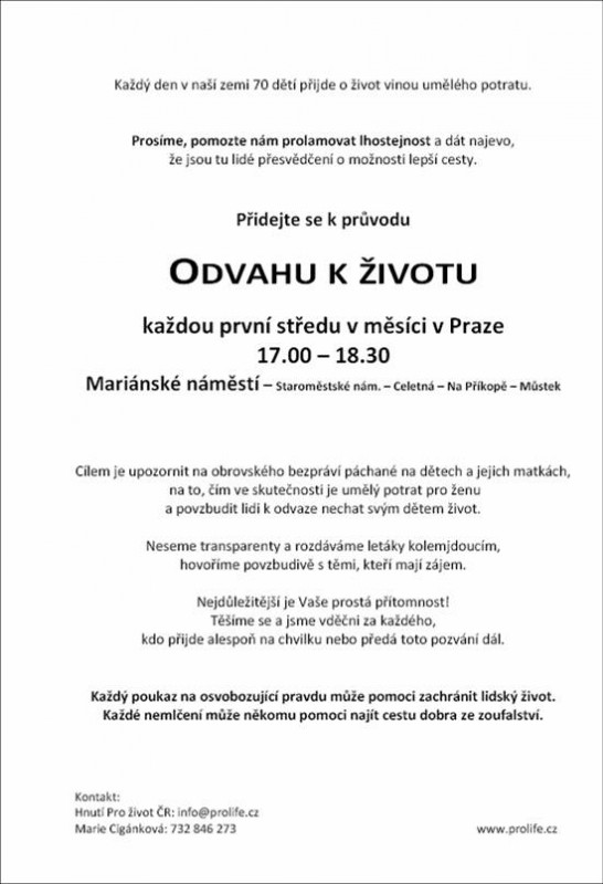 Odvahu k ivotu