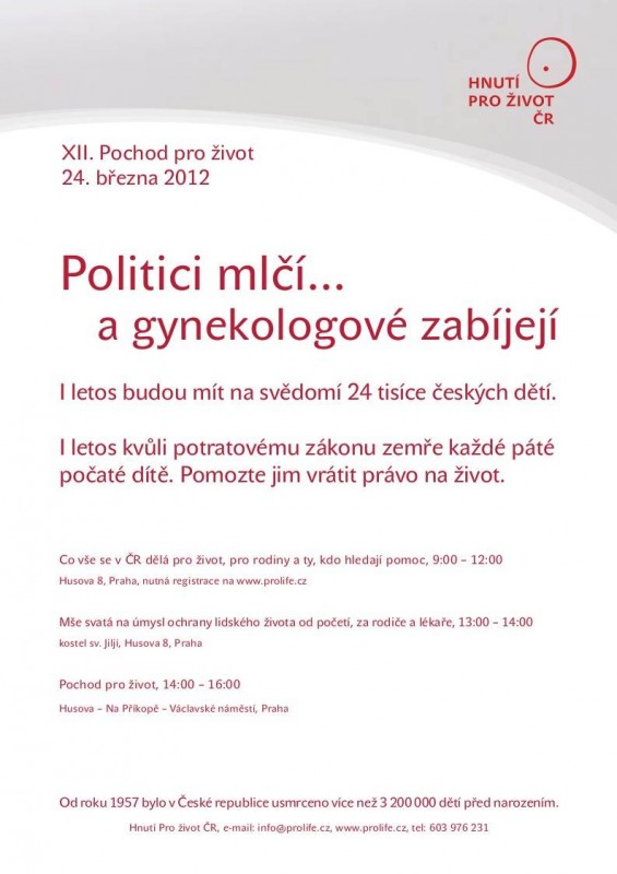 Pochod 2012
